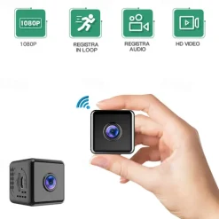 New Wi-Fi mini night vision baby security camera with motion detection