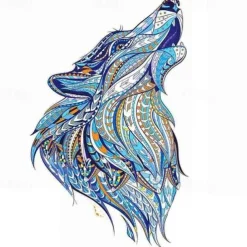 New Wood Animal Puzzle A5 A4 A3 Size Baby Toy 3D Jigsaw Set Board Game for Adults Kids Gifts Educational Toy Tangram Puzzles