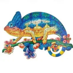 New Wood Animal Puzzle A5 A4 A3 Size Baby Toy 3D Jigsaw Set Board Game for Adults Kids Gifts Educational Toy Tangram Puzzles