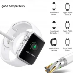 Newest 1.2m New Arrival 3 In 1 Mobile Phone Fast Charge Cable Customized Different Colors 4 in 1 watch & phone charger cable