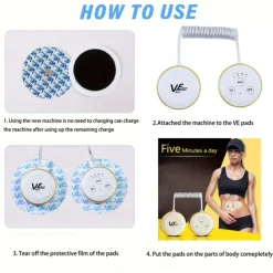 Newly upgraded VE sports massager suitable for daily full body massage at home (2 colors available)