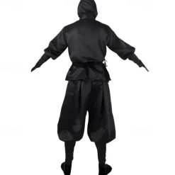 Ninja Halloween Cosplay Costume Cosplay Adults' Men's Carnival Masquerade Performance Party Easy Halloween Costumes Dress Up
