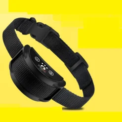 No Shock Anti Bark Collar Pet Dog Cat Aiti Barking Trainer Rechargeable Waterproof No Harm Pet Dog Training Collar