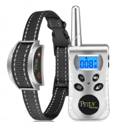 No Shock Dog Collar Vibration Collar for Small Medium Dogs Vibrating Dog Collar 1600Ft Remote Control IP67 Waterproof