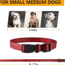 No Shock Pet Dog Training Collar No Prongs Waterproof Humane Sound Vibration Collar Rechargeable Up to 1600Ft Remote Range