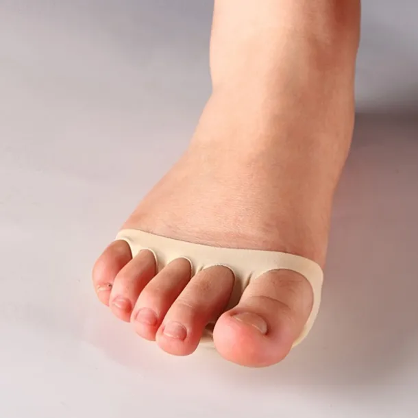 Non-Slip Metatarsal Pads – Soft Cushions for Forefoot Pain Relief, Breathable Pressure-Relief Pads for High Heels and Daily Comfort, Available in Beige and Black