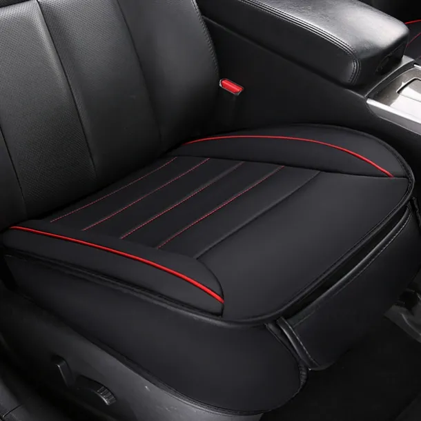 Non-slip PU Leather Car Seat Covers Breathable Car Front Seat Cushion Universal Car Interior Accessories 1PCs