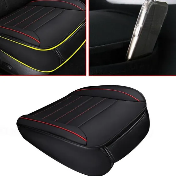 Non-slip PU Leather Car Seat Covers Breathable Car Front Seat Cushion Universal Car Interior Accessories 1PCs