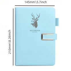 Notebook Super Thick College Students A5 Leather Business Notepad Thick Retro Simple Diary Creative Wholesale, Back to School Gift (Excluding Pens)