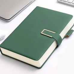 Notebook Super Thick College Students A5 Leather Business Notepad Thick Retro Simple Diary Creative Wholesale, Back to School Gift (Excluding Pens)