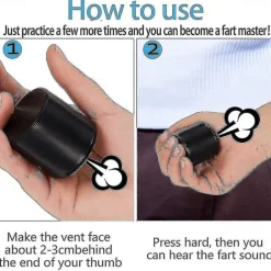 Novelty Squeeze Pooter Fart Machine Funny Tooter Prank Farting Noise Maker Joke Gag April Fool's Day