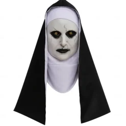 Nun Mask Nun Scary Latex Mask Halloween Party Scary Full Head Costume Mask Easy Halloween Costumes