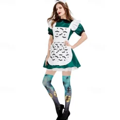 Nurse Halloween Cosplay Costume Party Costume Masquerade Outfits Cosplay Adults' Women's Carnival Masquerade Mardi Gras Performance Party Halloween Easy Halloween Costumes Dress Up