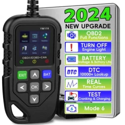 OBD2 Scanner Diagnostic Tool Enhanced Check Engine Code Reader with Reset OBDII/EOBD Car Diagnostic Scan CAN Tools for All Vehicles After 1996