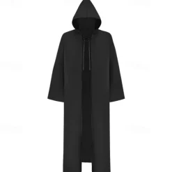 Obi-Wan Kenobi Anakin Skywalker Jedi Knight Cosplay Costume Hooded Cloak Movie Cosplay for Men's Women's Adults' Carnival Masquerade