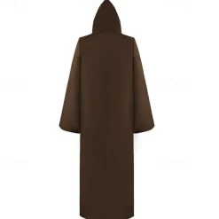 Obi-Wan Kenobi Anakin Skywalker Jedi Knight Cosplay Costume Hooded Cloak Movie Cosplay for Men's Women's Adults' Carnival Masquerade
