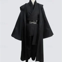Obi-Wan Kenobi Jedi Knight Cosplay Costume Outfits Costume Cosplay Movie Cosplay for Men's Boys Adults Kid's Carnival Masquerade
