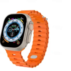 Ocean Band Compatible with Apple Watch band 38mm 40mm 41mm 42mm 44mm 45mm 49mm Waterproof Adjustable Women Men Silicone Strap Replacement Wristband for iwatch Series Ultra 8 7 6 5 4 3 2 1 SE