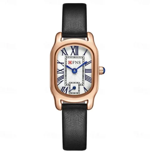 OFNS Brand Women Quartz Watch Fashion Casual Wristwatch Waterproof World Time Decoration Stainless Steel Watch