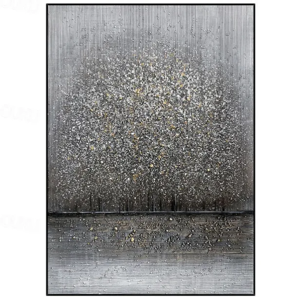 Oil Painting Hand Painted Vertical Abstract Landscape Classic Modern Rolled Canvas (No Frame)