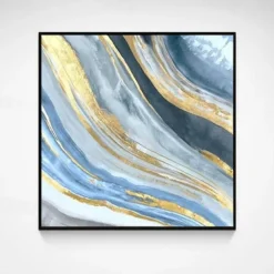 Oil Painting Handmade Hand Painted Wall Art Modern Marble Texture Abstract Home Decoration Decor Rolled Canvas No Frame Unstretched