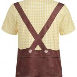 Oktoberfest Beer Bavarian Outfits T-shirt Lederhosen 3D Graphic For Men's Adults' Oktoberfest Beer 3D Print Party Casual Daily