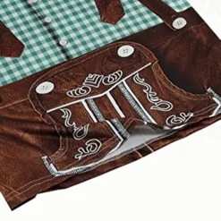 Oktoberfest Beer T-shirt Lederhosen Graphic For Men's Adults' Carnival Oktoberfest Beer 3D Print Party Vacation