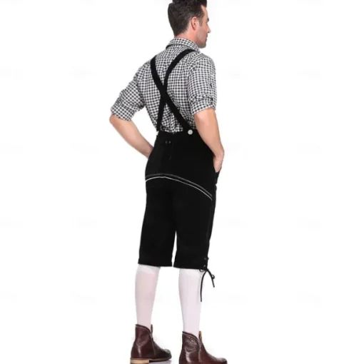 Oktoberfest Blouse / Shirt Dirndl Lederhosen Bavarian Couple Oktoberfest Couple German Munich Wiesn Men's Women's Traditional Style Cloth Blouse Dress Shorts