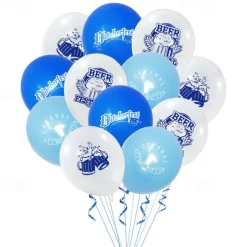 Oktoberfest Decorations Bunting Banner and Hanging Swirls for Oktoberfest Indoor Outdoor Beautiful Beer Festival Decorations for Oktoberfest Party Supplies