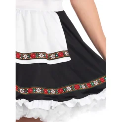 Oktoberfest Dirndl Trachtenkleider Dirndl Blouse Bavarian Maid German Munich Wiesn Women's Traditional Style Cloth Dress Apron