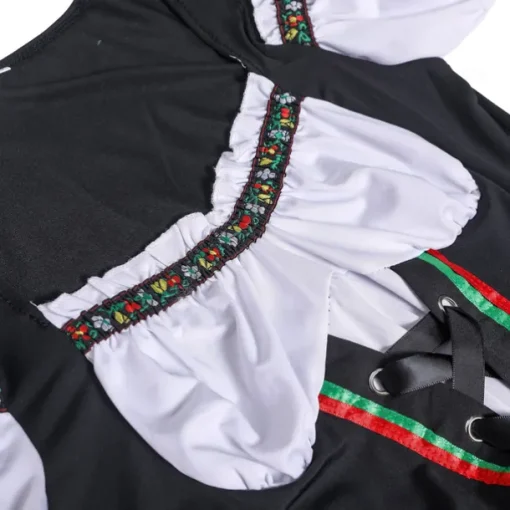 Oktoberfest Dress Cosplay Costume Masquerade Oktoberfest / Beer Cosplay Wiesn Women's Performance Halloween Party / Cocktail Traditional Style Cloth Dress Headwear