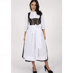 Oktoberfest Dress Dirndl Bavarian Maid German Munich Wiesn Women's Traditional Style Cloth