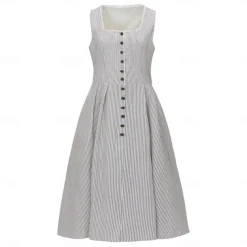 Oktoberfest Dress Dirndl Maid Bavarian German Munich Wiesn Women's Party Beer Festival Traditional Style Cloth Without Blouse