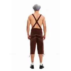 Oktoberfest Lederhosen Bavarian German Munich Wiesn Men's Traditional Style Cloth