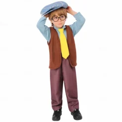 Old Man Halloween Outfits Costume Dress Up with Grandpa Funny Costume Kid's Boys' Halloween Carnival 100th Day of School Easy Halloween Costumes Dress Up