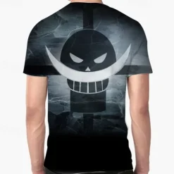 One Piece Monkey D. Luffy T-shirt Anime Cartoon Anime 3D 3D Harajuku Graphic For Couple's Men's Women's Adults' Back To School 3D Print