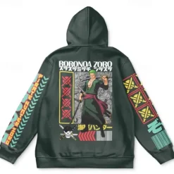 One Piece Monkey D. Luffy Roronoa Zoro Luffy Gear 5 Hoodie Pullover Anime 3D Front Pocket Graphic Kangaroo Pocket For Couple's Men's Women's Adults' Halloween Carnival Masquerade 3D Print Party