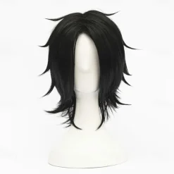 One Piece Portgas D. Ace Black Cosplay Wig Halloween Wigs