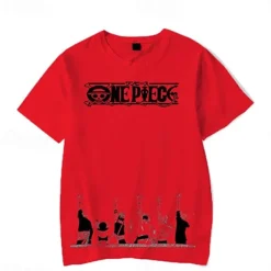 One Piece·Two Years After Version Monkey D. Luffy T-shirt Cartoon Manga Anime 3D Harajuku Graphic Kawaii For Couple's Men's Women's Adults' Back To School 3D Print