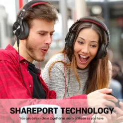 Oneodio A71 Wired Over Ear Headphone With Mic Studio DJ Headphones Professional Monitor Recording & Mixing Headset For Gaming