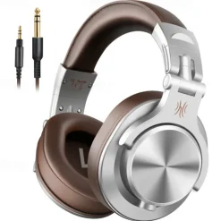 Oneodio A71 Wired Over Ear Headphone With Mic Studio DJ Headphones Professional Monitor Recording & Mixing Headset For Gaming