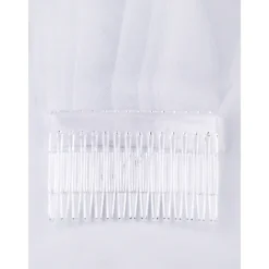 One-tier Comtemporary / Stylish Wedding Veil Elbow Veils with Satin Flower Tulle