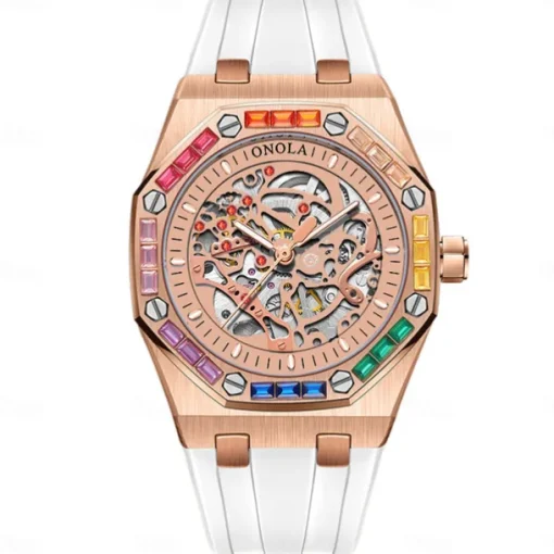 ONOLA Watch Top Brand Luxury Sports Men Wristwatch Waterproof Automatic Mechanical Watches