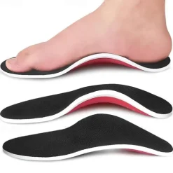 Orthopedic Arch Support Insoles for Flat Feet – Comfortable, Shock-Absorbing Shoe Inserts for Pain Relief and Improved Foot Alignment