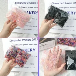 Others Hair Accessories PVC / Vinyl Wigs Accessories Women's / Girls' 3000 pcs pcs cm Holiday / Daily Wear / Date Headpieces / Cute / Sweet Mini / Kids / Teen / Youth