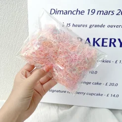 Others Hair Accessories PVC / Vinyl Wigs Accessories Women's / Girls' 3000 pcs pcs cm Holiday / Daily Wear / Date Headpieces / Cute / Sweet Mini / Kids / Teen / Youth