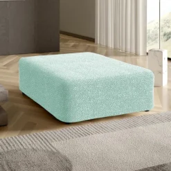 Ottoman Cover Stretchy and Durable Slipcover Perfect for Protecting and Refreshing Your Ottoman Adds Style and Comfort to Any Living Room or Bedroom Decor