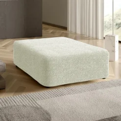 Ottoman Cover Stretchy and Durable Slipcover Perfect for Protecting and Refreshing Your Ottoman Adds Style and Comfort to Any Living Room or Bedroom Decor