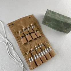 Outdoor Camping Spice Bottle Bag Set Camping Picnic Seasoning Bottle Storage Bag