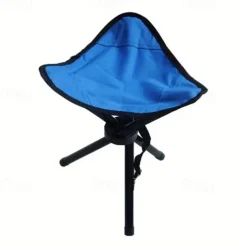 Outdoor Folding Triangular Stool Fishing Chairs Camping Multifunction Small Benches Foldable Stools Household Daily Storage